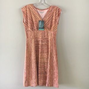 Royal Robbins orange essential rio dress xs NWT